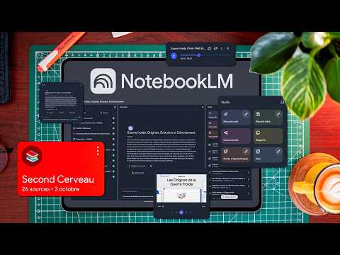 La meilleure IA pour apprendre, synthétiser et créer - NotebookLM Tutoriel Complet