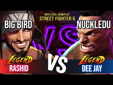SF6 🔥 Big Bird (Rashid) VS NuckleDu (Dee Jay) 🔥 High Level Gameplays