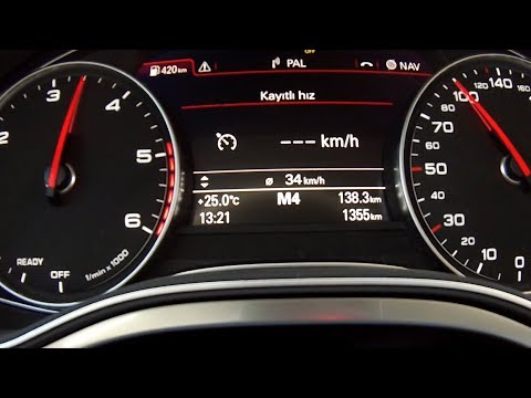 Audi A6 2.0 TDI 190 HP 0-100 km/h acceleration
