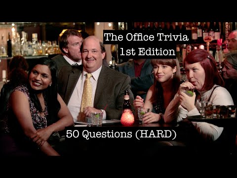 The Office Trivia 1st Edition (HARD) 50 Q's