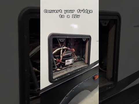 12v RV Fridge Conversion