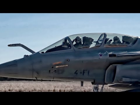 NATO Fighter Jets Takeoff From Spain Air Base (FEB 2022)