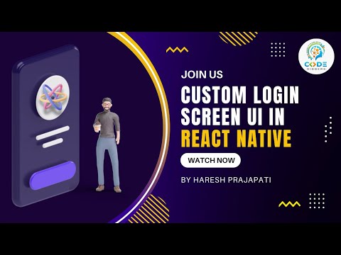 Design Custom Login UI In React Native | Dribble UI Clone | React Native Tutorial In Hindi 27