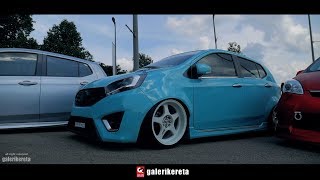 Widebody Perodua Axia Stance at Motonation PICC 2017