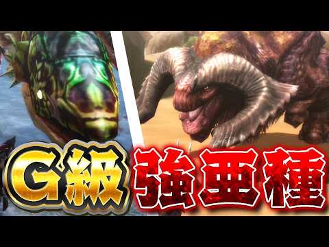 G級突入『ドボルベルグ亜種』『ガノトトス亜種』が強すぎる【モンハン3G】#19