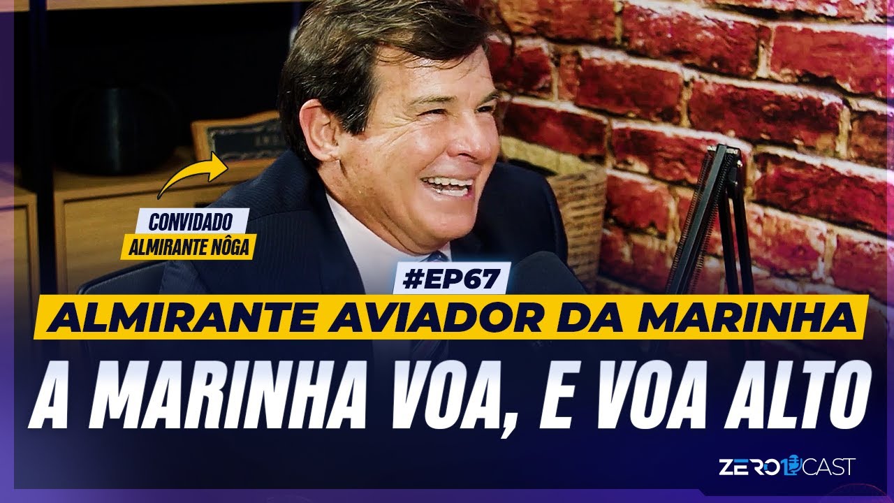 ALMIRANTE DA MARINHA revela os segredos da aviação naval | Zero1Cast #067