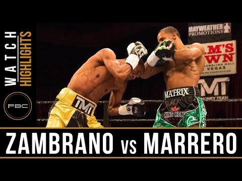 Zambrano vs Marrero HIGHLIGHTS: April 29, 2017 - PBC on FS1