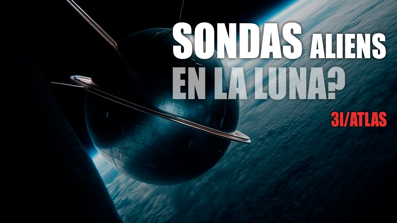 SONDAS ALIENS OCULTAS EN LA LUNA? - SEÑAL DE RADIO DEL 3I/ATLAS