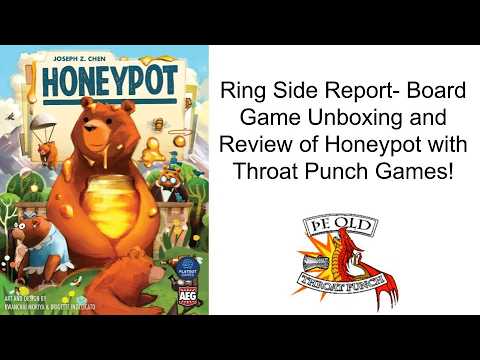 Ring Side Report-Board Game Review of Honeypot!