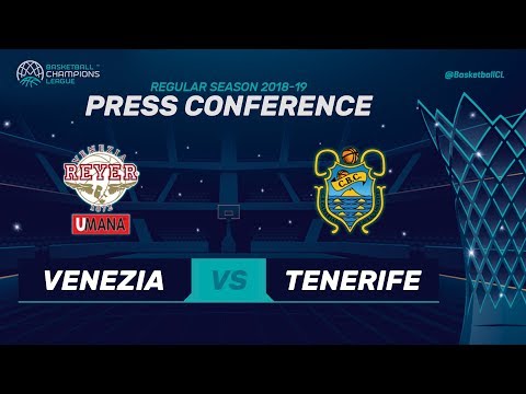 Umana Reyer Venezia v Iberostar Tenerife - Press Conference - Basketball Champions League