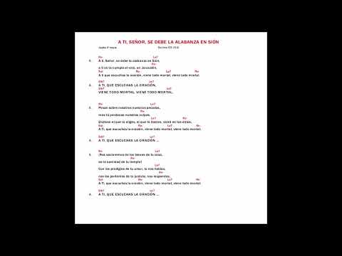 TODOS LOS CANTOS DEL CAMINO NEOCATECUMENAL PARTE 1