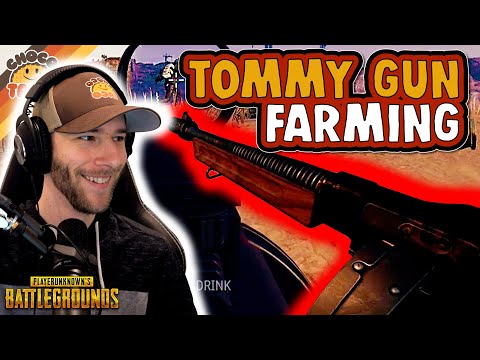 chocoTaco is Farming with the Tommy Gun ft. Boom - PUBG Duos Gameplay