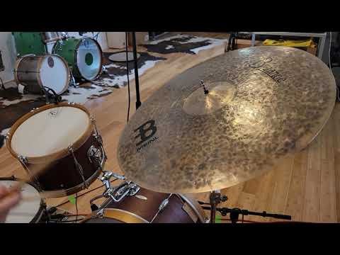 (SOLD) Cymbals - Meinl Byzance 22" Big Apple Dark Tradition Light Ride
