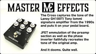 Video thumbnail for Master Effects - #Cross - #Laney #GH100TI #TonyIommi preamp | does it #doom ? by Master Effects Pedals
