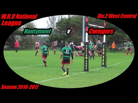 8.  Nantymoel R.F.C  v  Cwmgors R.F.C  2016  -  2017
