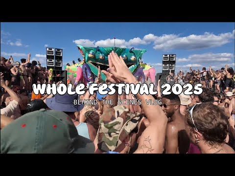 Working at WHOLE FESTIVAL vlog (behind the scenes)