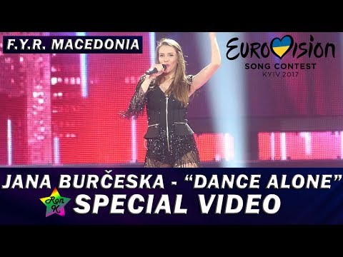Jana Burčeska - "Dance Alone" - Special Multicam video - Eurovision 2017 (F.Y.R. Macedonia)