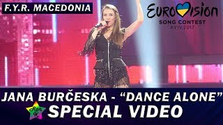 Jana Burčeska - &quot;Dance Alone&quot; - Special Multicam video - Eurovision 2017 (F.Y.R. Macedonia)