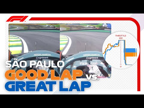 アストンマーティンのオンボード映像比較 F1第21戦ブラジルGP