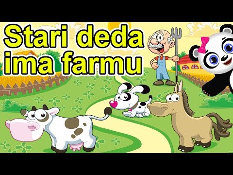 Stari deda ima farmu - PANDA verzija - Old MacDonald had a farm - Nove dečije pesmice - Miks pesama
