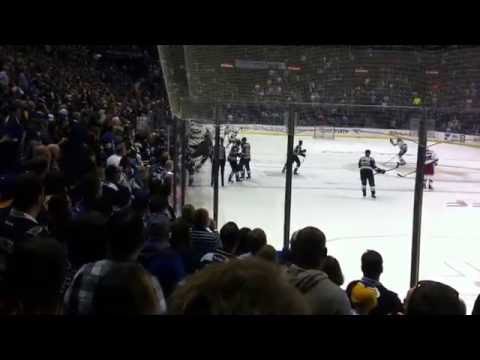 St. Louis Blues won the NHL game against New York Rangers (October 15, 2016).