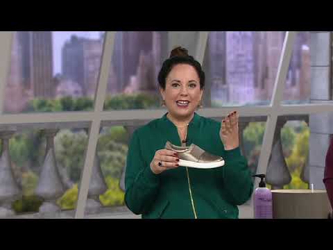 Earth Origins Perforated Leather Slip-On Shoes - Melissa on QVC