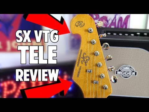 The SX Custom STL50 VTG Series Telecaster Review (STL50+/BSB)