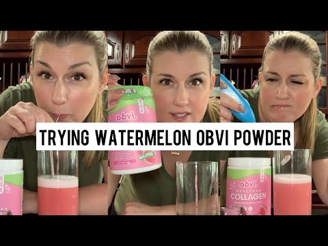 Product Review: Obvi Watermelon More Than Collagen Powder - How Does It Taste?