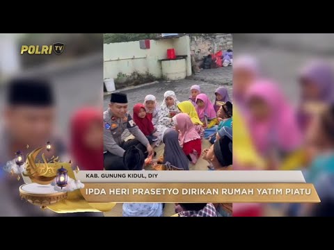 PERSONEL DITLANTAS POLDA DIY DIRIKAN RUMAH YATIM PIATU