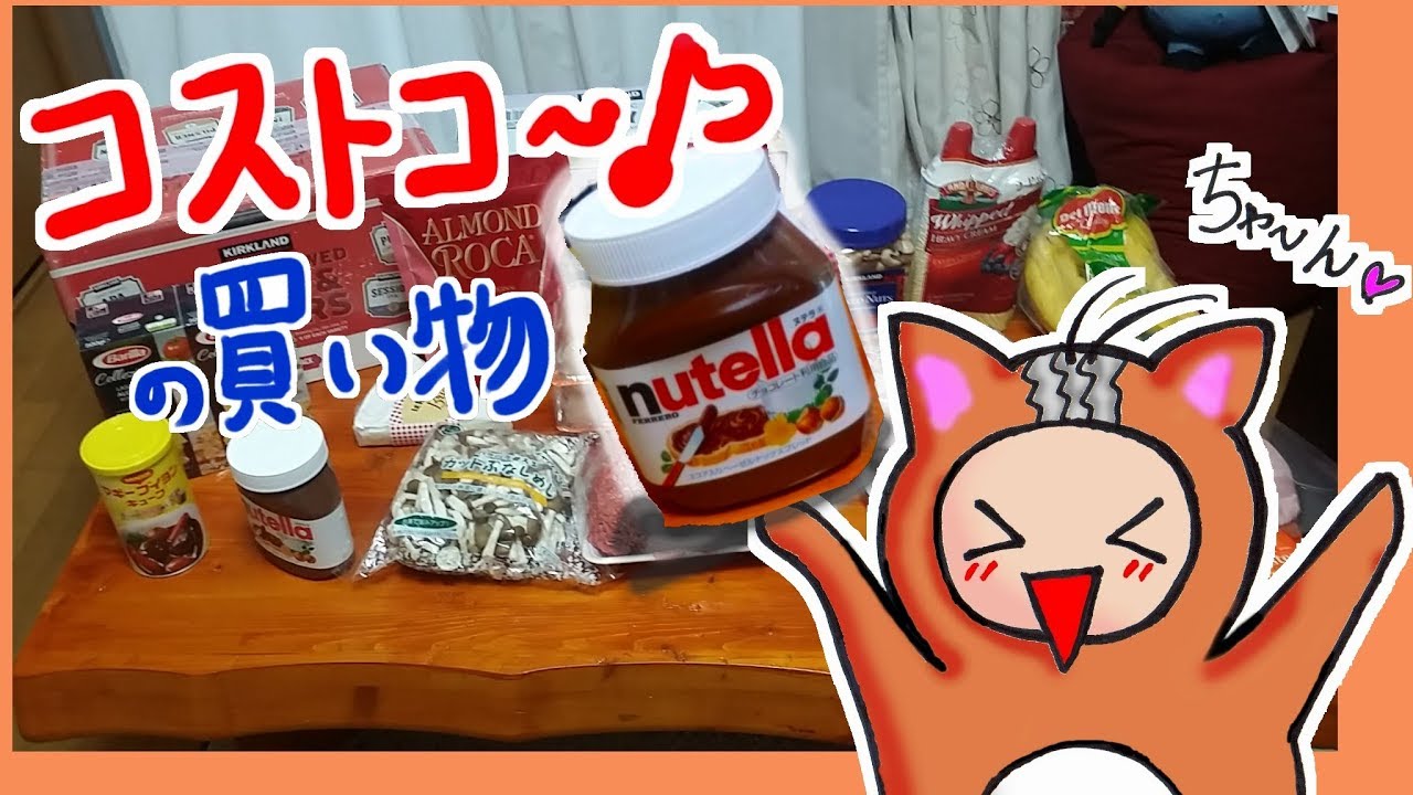 【コストコの買い物】8月に何となく鶏一羽買っちゃいました！一押しはヌテラです♪♪ 1