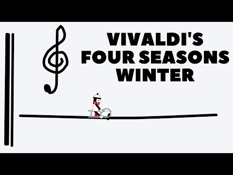 Line Rider - Winter - Vivaldi's Four Seasons