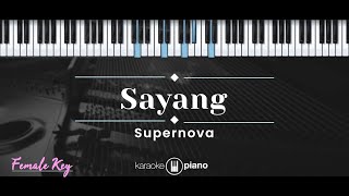 Download lagu Sayang – Supernova (KARAOKE PIANO - FEMALE KEY) mp3 Download lagu Sayang – Supernova (KARAOKE PIANO - FEMALE KEY) mp3
