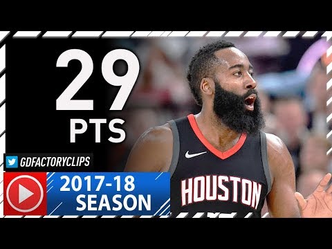 James Harden Full Highlights vs Jazz (2017.12.07) - 29 Pts, MVP!