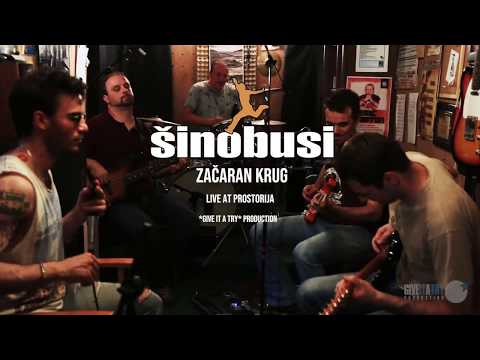 ŠINOBUSI - Začaran krug (live at prostorija)