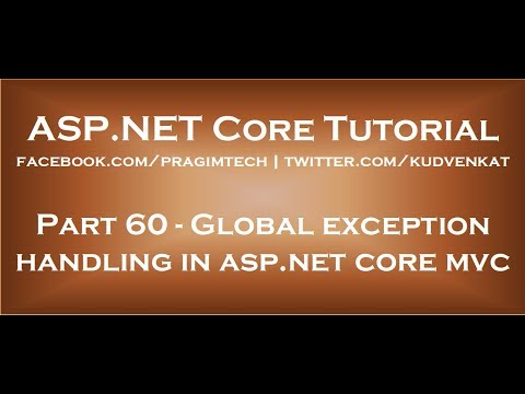 ASP NET Core Tutorial
