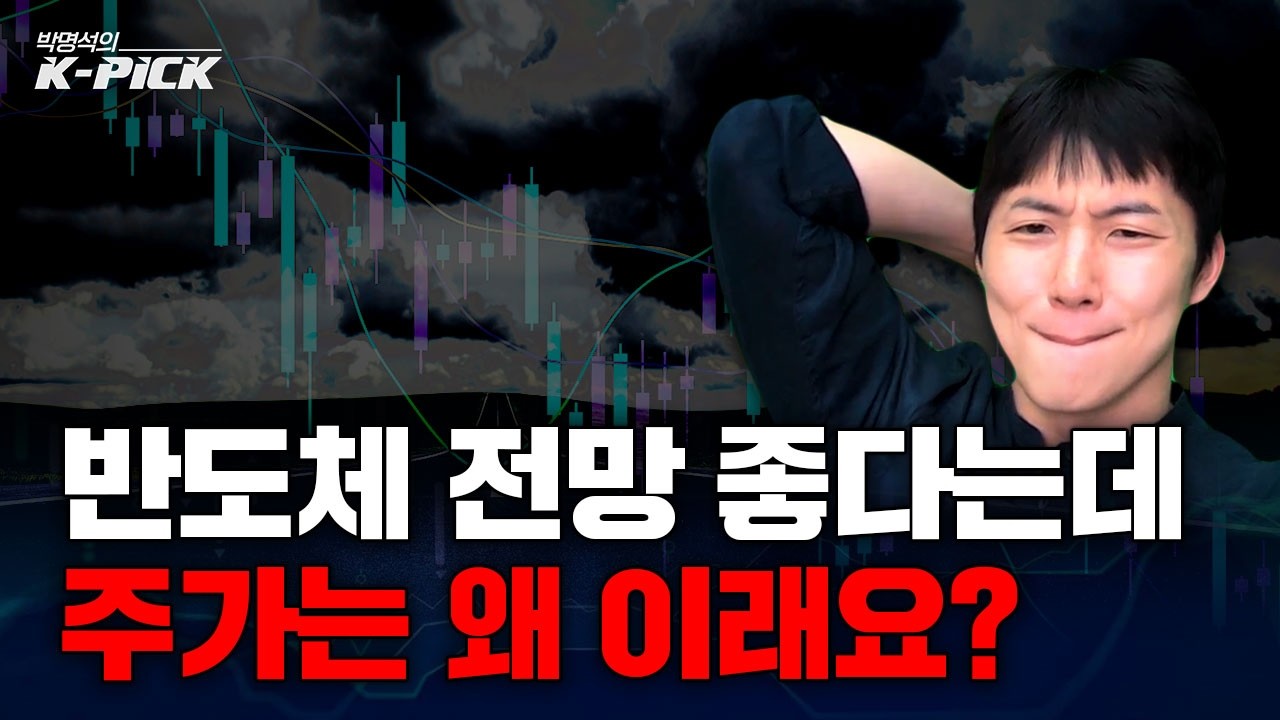 반도체, 매번 전망 좋다고 말하는데 주가는 왜 이래요?
