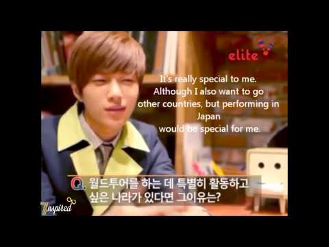 [Eng Sub] 2013 Elite Interview - Myungsoo (INFINITE L)