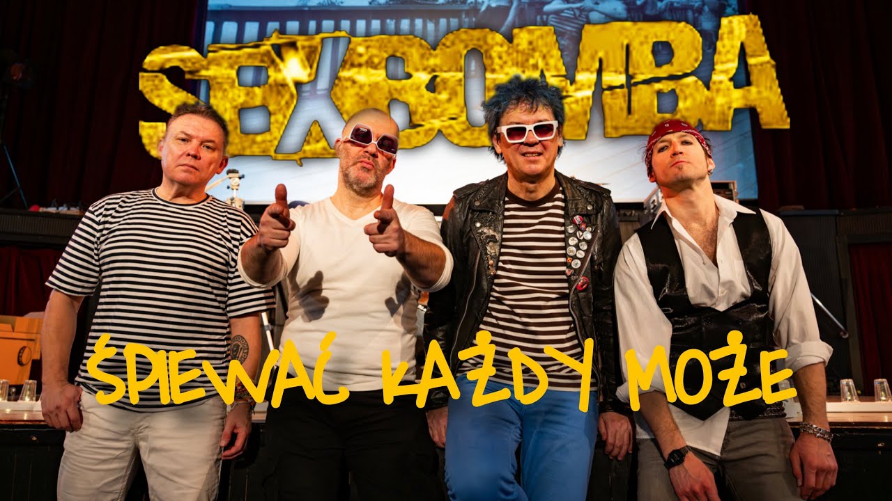ŚPIEWAĆ KAŻDY MOŻE”- KOLEJNY SINGIEL ZESPOŁU SEXBOMBA Z NAJNOWSZEJ PŁYTY „MELODIE Z MUSZTARDĄ”
