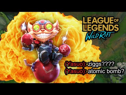 ZIGGS HAS ATOMIC BOMB??????????