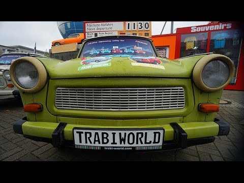 Driving a TRABANT in BERLIN!