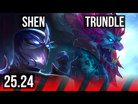 SHEN vs TRUNDLE (TOP) | KR Master | 25.24