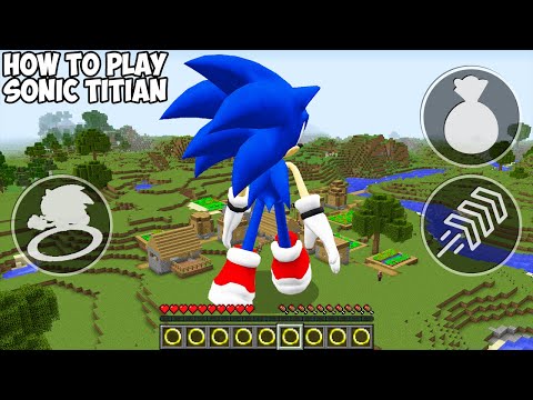 HOW TO PLAY TITAN SONIC vs Village Minecraft GAMEPLAY - Animation