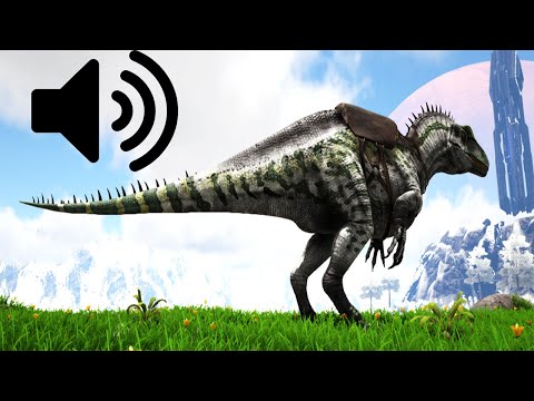 ARK - Acrocanthosaurus Roar Sound Effect SFX