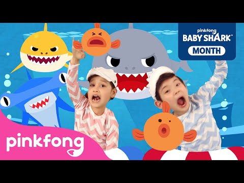 Baby Shark and More Sharks! | Compilation | Baby Shark Month Special | Pinkfong Kids Songs