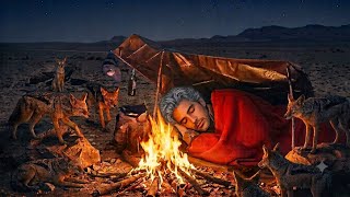 ​Trapped Camping While Jackals Circled My Tent⛺🔥⛰️🐆