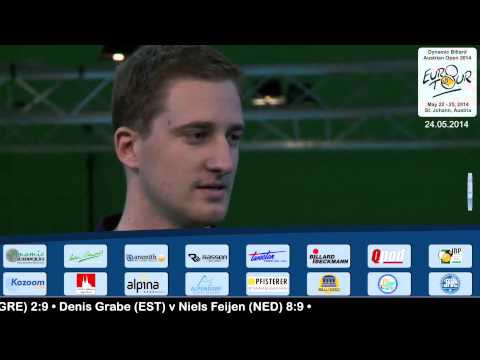 Denis Grabe wins the Dynamic Billard Austrian Open