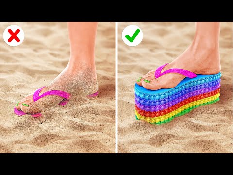 WOW! SUMMER CAMPING GADGETS AND HACKS || Outdoor Survival Guide for Parents! DIY Ideas by 123 GO!