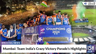 Mumbai: Team India’s Crazy Victory Parade’s Highlights