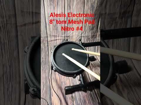 Alesis Electronic Nitro 8 Inch Dual Zone Mesh Tom Pad (Test video included) image 6