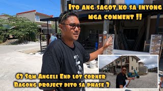 ito ang sagot ko sa inyong mga comment + Bagong project sa phase 3 lumina homes 63 sqm
